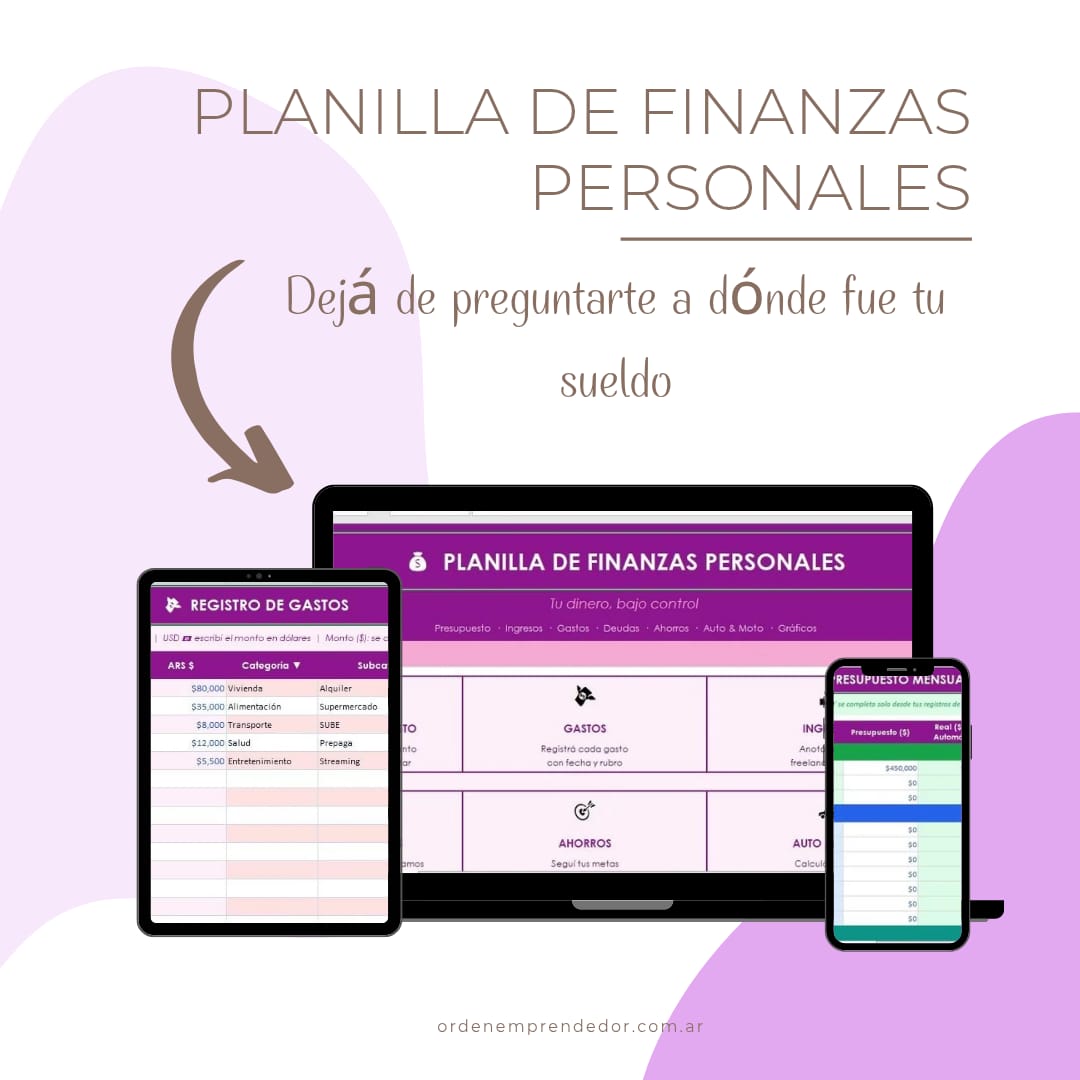 Planilla de Finanzas Personales