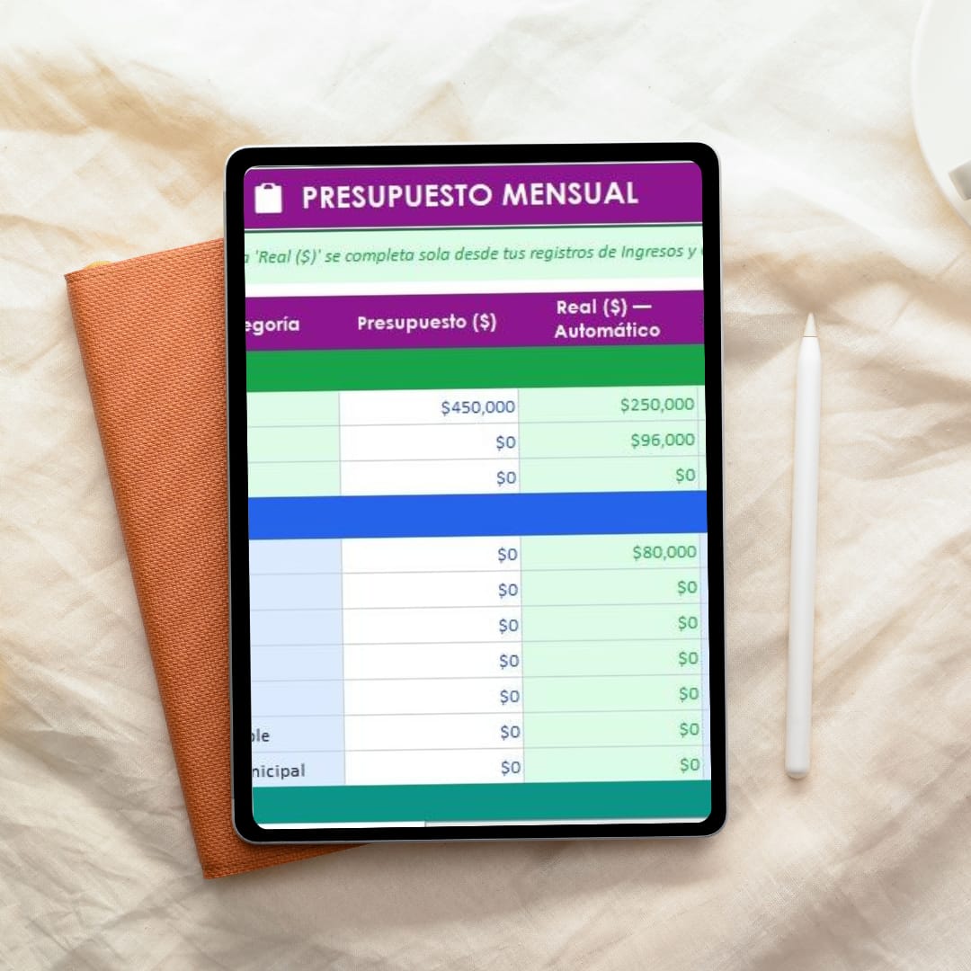 Planilla de Finanzas Personales